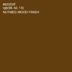 #623E0F - Nutmeg Wood Finish Color Image